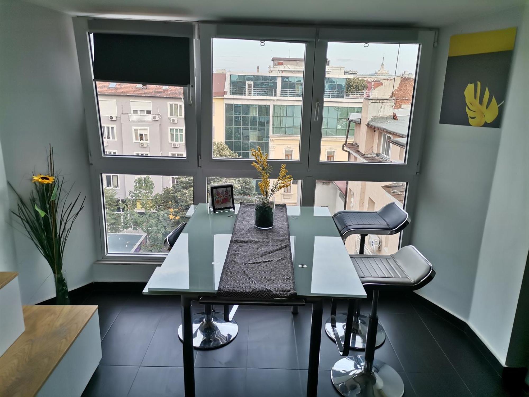 Sky-View Apartmentin Perfect City Center Sofia Buitenkant foto